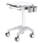 Neomounts MED-M200 / Mobile Laptop Cart, incl. keyboard & mouse drawer / Creme