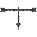 Neomounts NERO Double Flat Screen Desk Mount 10-32 " (phone holder+Quick-fix clamp/grommet) DS60-600BL2