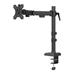 Neomounts NERO Single Flat Screen Desk Mount 10-32" (phone holder+Quick-fix clamp/grommet) DS60-600BL1