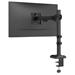 Neomounts NERO Single Flat Screen Desk Mount 10-32" (phone holder+Quick-fix clamp/grommet) DS60-600BL1