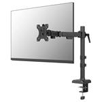 Neomounts NERO Single Flat Screen Desk Mount 10-32" (phone holder+Quick-fix clamp/grommet) DS60-600BL1
