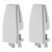Neomounts NS-CLMP25WHITE / Desk Clamp for NS-GLSPROTECTXXX - for 8-25 mm desk thickness - set of 2 / White