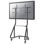 Neomounts NS-M3800BLACK / Mobile Flat Screen Floor Stand (stand+trolley) (height: 135-153 cm) / Black