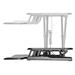 Neomounts NS-WS300BLACK / Workstation - sit-stand workplace (height adjustment: 11-51 cm) / Black