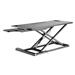 Neomounts NS-WS300BLACK / Workstation - sit-stand workplace (height adjustment: 11-51 cm) / Black