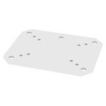 Neomounts PLASMA-M2SFPLATE / Fixed Floor Plate for 2250/2500-series - small (bolt down) / Silver