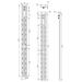 Neomounts Select AFLS-825BL1 / Video Kit Cam- &AV shelf (incl. Logitech Rally bar (mini) adapter for FL50S-825BL1 / B