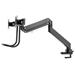 Neomounts Select NM-D775DXBLACK / Flat Screen Desk mount (10-32") desk clamp/grommet / Black