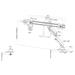 Neomounts Select NM-D775DXSILVER / Flat Screen Desk mount (10-32") desk clamp/grommet / Silver