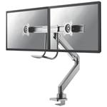 Neomounts Select NM-D775DXSILVER / Flat Screen Desk mount (10-32") desk clamp/grommet / Silver