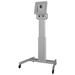 Neomounts Select NM-HUB2LIFTSILVER/Držák displeje/vozík/max 50"/VESA 350x350/nosn. 150kg/mot. nast.výšky/náklon/rotace/