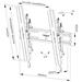 Neomounts Select WL35S-850BL14 / Screen Wall Mount (tilt, VESA 400x400) / Black