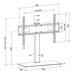 Neomounts TV Desk Stand 37-70" (base) DS45-430BL16