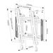 Neomounts WL35-550BL12 / Screen Wall Mount (tilt, VESA 200x200) / Black