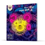 Neon ART LED PUNK TEDDY BEAR pink-yellow FLA01 Forever Light RTV100288
