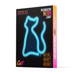 Neon LED Light CAT turquoise NNE24 Neolia RTV200039