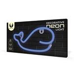 Neon LED Light WHALE blue Bat + USB FLNE19 Forever Light RTV100259