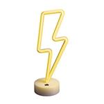 Neon LED on a stand BOLT white FSNE03 Forever Light RTV100304