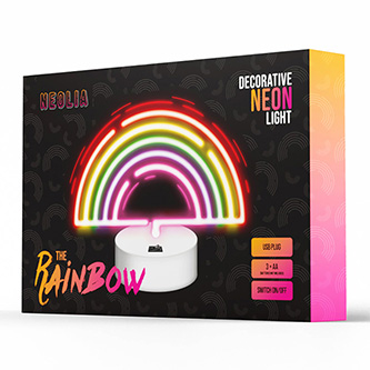 Neon on a stand LED RAINBOW multicolor NNE09 Neolia RTV100278