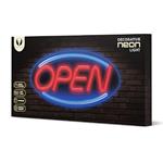 Neon PLEXI LED OPEN blue red FPNE04X Forever Light RTV100454