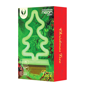 Neon Wood Stand LED TREE green FLNW03 Forever Light RTV100427