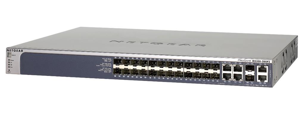 NETGEAR 5300,24xSFP, 2x10Gb SFP+, L3 GSM7328FS GSM7252PS-100EUS