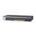NETGEAR GS510TPP - Přepínač - L3 Lite - inteligentní - 8 x 10/100/1000 (PoE+) + 2 x SFP - desktop, GS510TPP-100EUS
