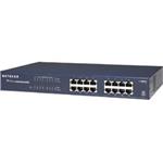 NETGEAR JGS516v2 - Přepínač - neřízený - 16 x 10/100/1000 - desktop, Lze montovat do rozvaděče - AC JGS516-200EUS