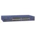 NETGEAR JGS524v2 - Přepínač - neřízený - 24 x 10/100/1000 - desktop, Lze montovat do rozvaděče - AC JGS524-200EUS