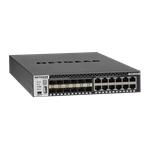NETGEAR M4300-12X12F - Přepínač - L3 - řízený - 12 x 10/100/1000/10000 + 12 x 10 Gigabit SFP+ - Lze XSM4324S-100NES