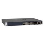 NETGEAR M4300-28G - Přepínač - L3 - řízený - 2 x 10/100/1000/10000 + 2 x 10 Gigabit SFP+ + 24 x 10/ GSM4328S-100NES
