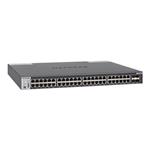 NETGEAR M4300-48X - Přepínač - L3 - řízený - 48 x 10 Gigabit Ethernet + 4 x sdílené 10 gigabitové S XSM4348CS-100NES