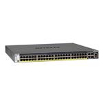 NETGEAR M4300-52G-PoE+ - Přepínač - L3 - řízený - 2 x 10/100/1000/10000 + 2 x 10 Gigabit SFP+ + 48 GSM4352PA-100NES