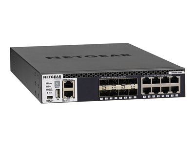 NETGEAR M4300-8X8F - Přepínač - L3 - řízený - 8 x 10/100/1000/10000 + 8 x 10 Gigabit SFP+ - Lze mon XSM4316S-100NES