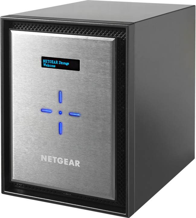 NETGEAR ReadyNAS 526X - Server NAS - 6 zásuvky - SATA 6Gb/s - RAID 0, 1, 5, 6, 10, JBOD - RAM 4 GB RN526X00-100NES