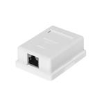 Netrack complete wall outlet 1 x RJ45 8p8c FTP cat. 6 LSA