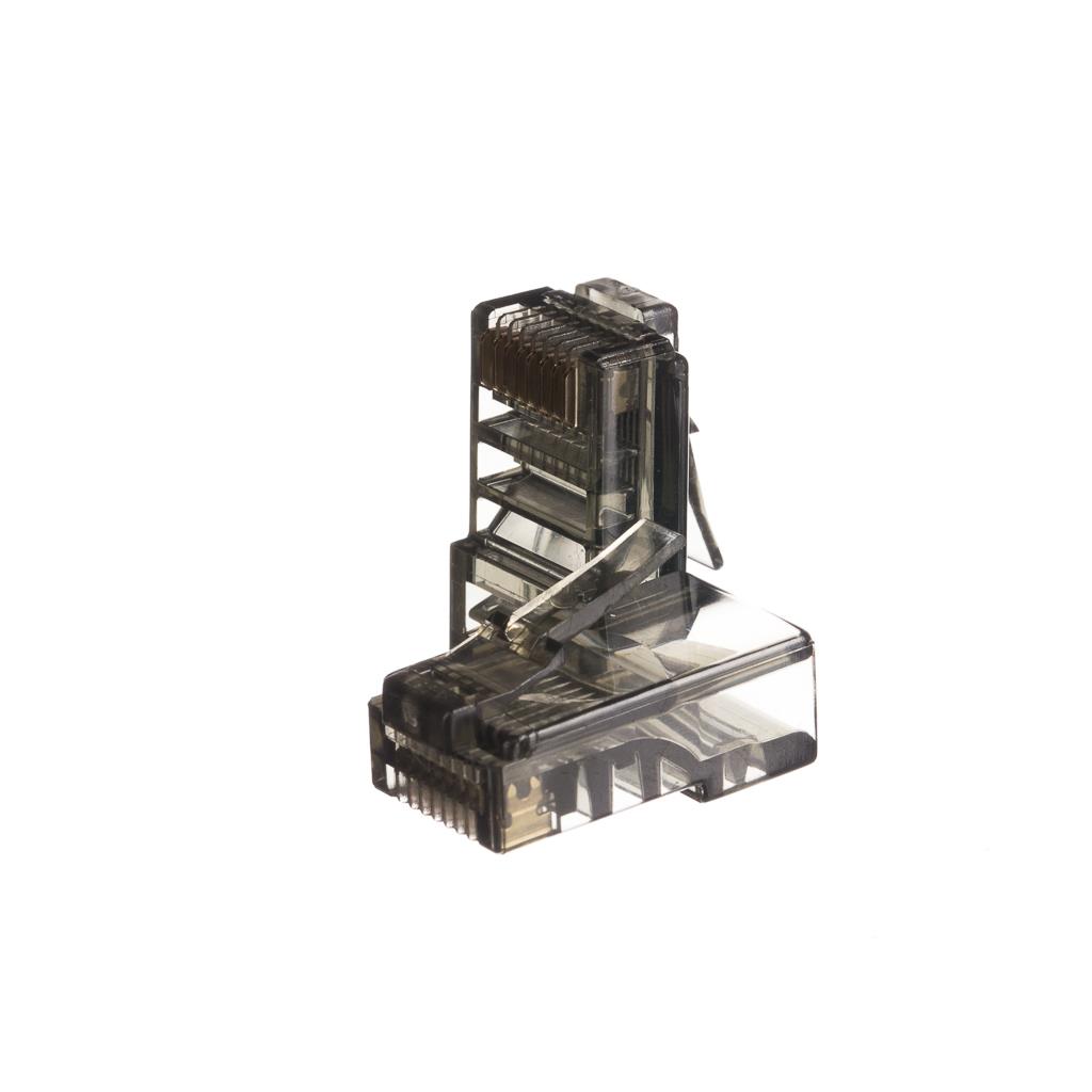 Netrack GoldMax 50u konektor RJ45 8p8c, UTP lanko/licna, kat. 5e (100 ks),čierný 105-50KGM