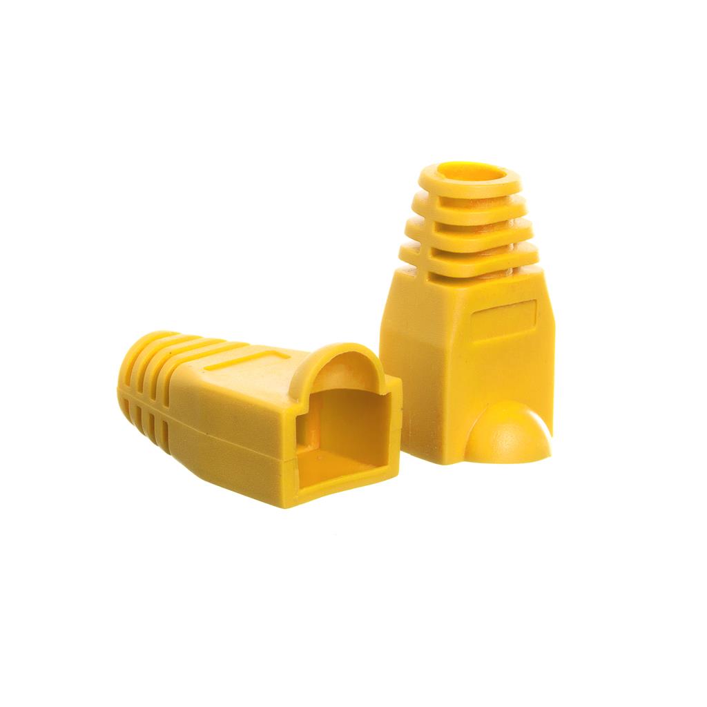 Netrack krytka na konektor RJ45 8p žltá (100 ks) 105-85