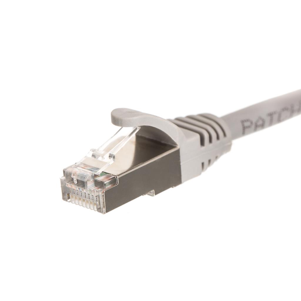 Netrack patch kabel FTP cat.5e RJ45, 7m sivý