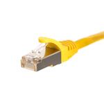 Netrack patch kabel FTP cat.5e RJ45, 7m žltý