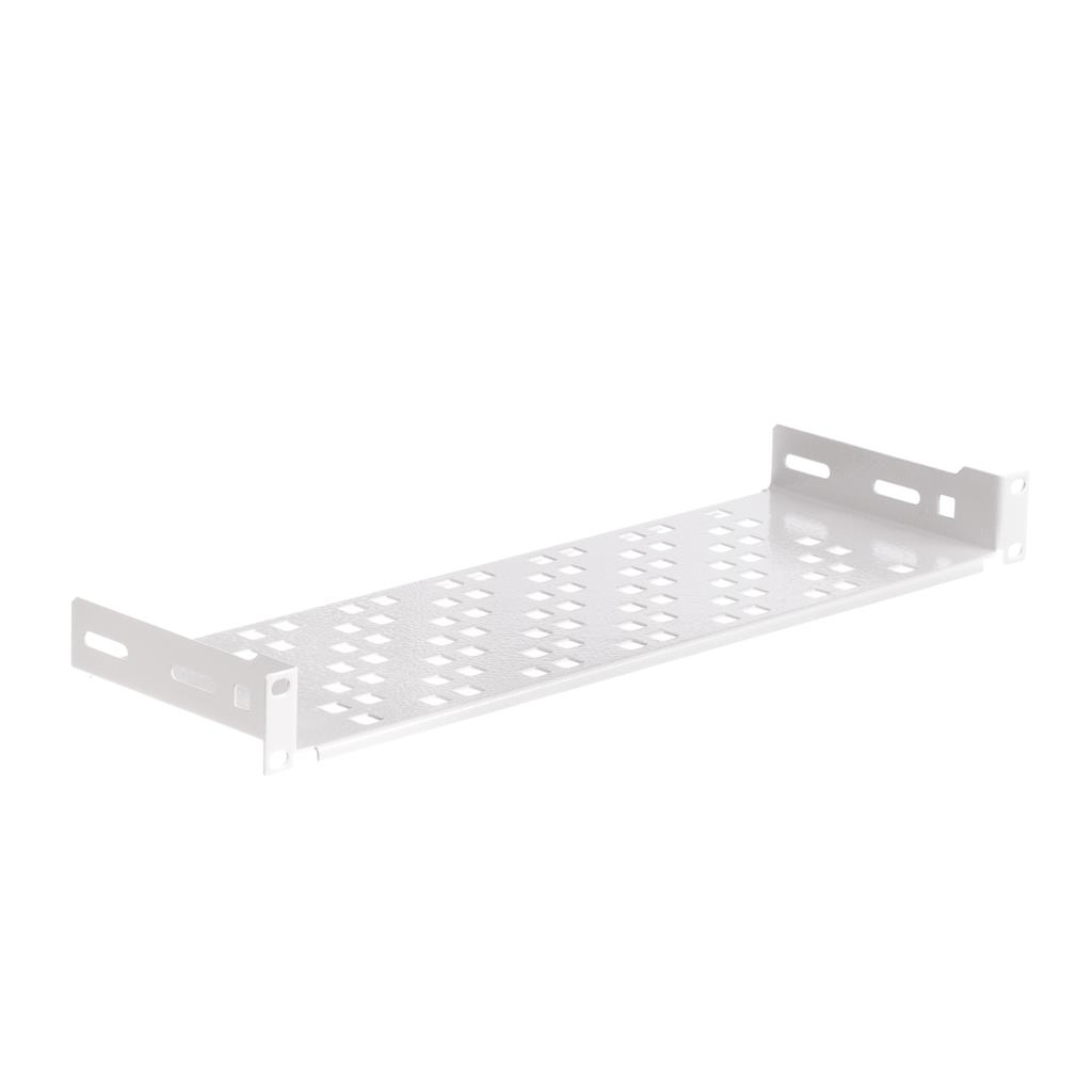 Netrack police 19'' 1U/150mm, farba sivá 119-100-150-011