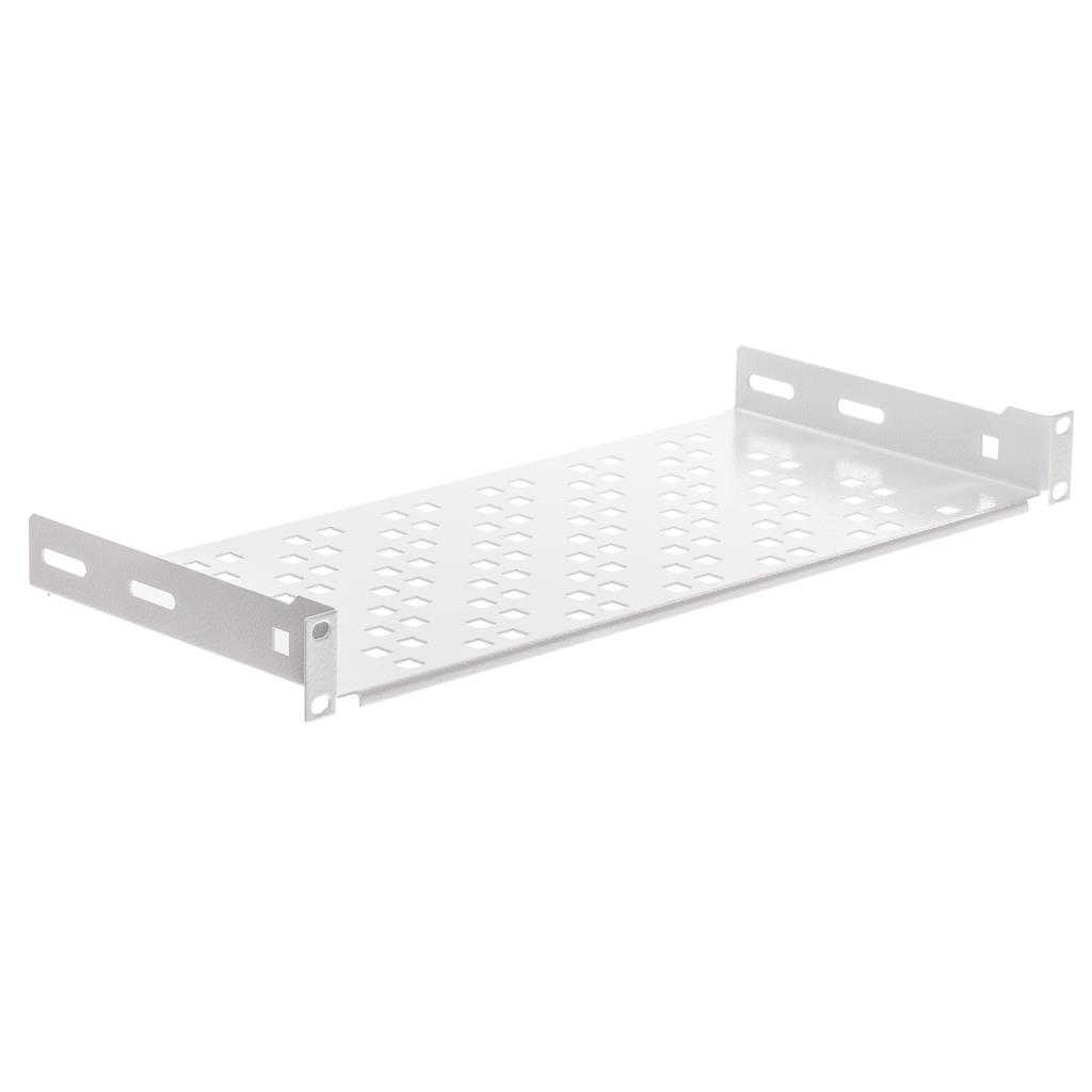 Netrack police 19'' 1U/200mm, farba sivá 119-100-200-011