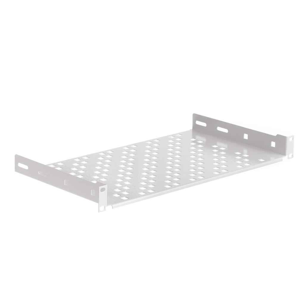 Netrack police 19'' 1U/250mm, farba sivá 119-100-250-011