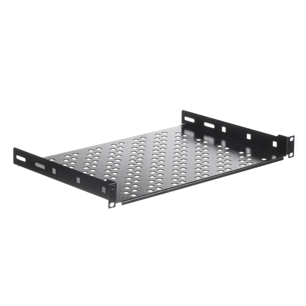 Netrack police 19'' 1U/300mm, farba grafit 119-100-300-012