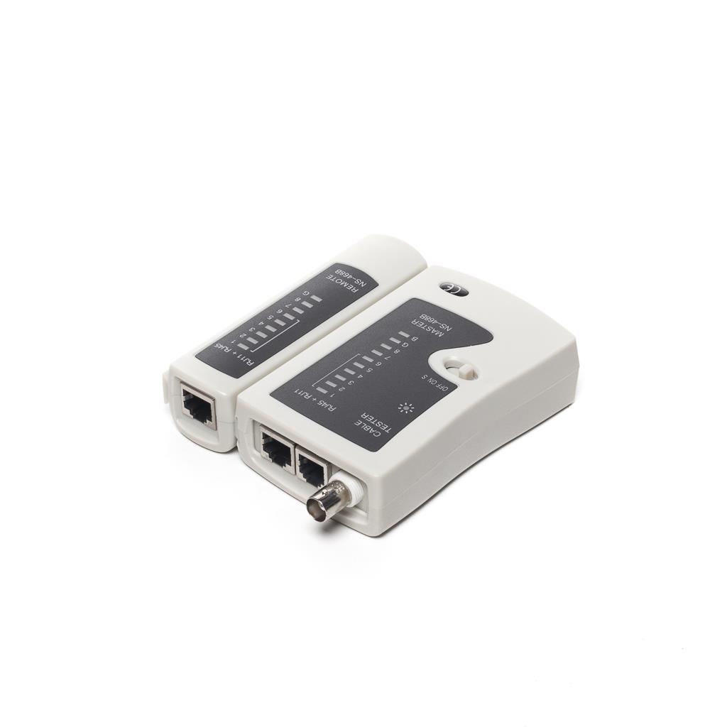 Netrack tester sieťových káblov RJ11/RJ12/RJ45/BNC/UTP/FTP 103-02