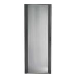NetShelter SX 48U 750mm Wide Perforated Curved Door Black AR7057A