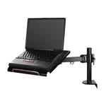 NewStar držák na notebook výška 0-27 cm, hloubka 30-60 cm, černá NOTEBOOK-D100