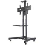 NewStar NeoMounts Mobile Flat Screen Floor Stand (32 - 75'') NM-M1700BLACK