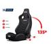 Next Level Racing ELITE ERS4 Reclining Seat - Fabric &amp; Mesh Edition, herní sedačka (NLR-E054) 9359668000718