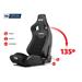 Next Level Racing ELITE ERS4 Reclining Seat - Leather &amp; Suede Edition, herní sedačka (NLR-E053) 9359668000701